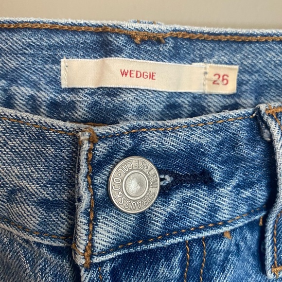 Levi’s Wedgie Jeans Size 26 - Picture 14 of 15
